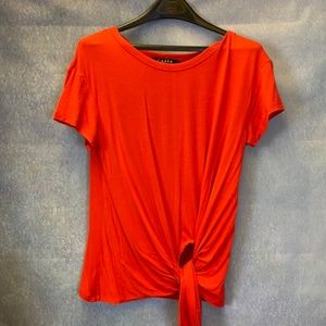 CAARA front tiè T-shirt